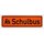 Magnetschild Schulbus / Zusatzkennzeichnung / Schulbusschild Schild magnetisch / lieferbar in drei Größen (35 x 10 cm)