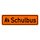 Magnetschild Schulbus / Zusatzkennzeichnung / Schulbusschild Schild magnetisch / lieferbar in drei Größen (35 x 10 cm)