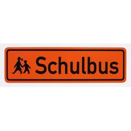 Magnetschild Schulbus / Zusatzkennzeichnung /...