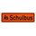 Magnetschild Schulbus / Zusatzkennzeichnung / Schulbusschild Schild magnetisch / lieferbar in drei Größen (65 x 19 cm)