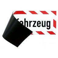Magnetschild Schild Einsatzfahrzeug (35 x 10 cm)