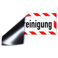 Magnetschild Schild Straßenreinigung (35 x 11 cm)