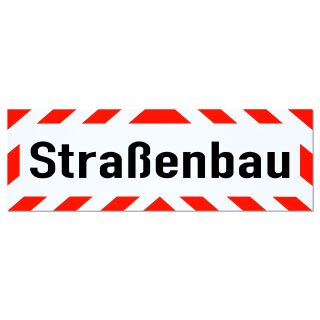 Magnetschild Schild Straßenbau