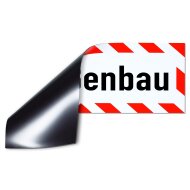 Magnetschild Schild Straßenbau