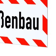 Magnetschild Schild Straßenbau