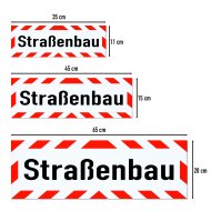 Magnetschild Schild Straßenbau