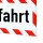 Magnetschild Schild Messfahrt