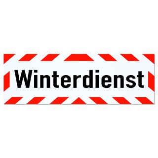Kfz-Aufkleber Winterdienst