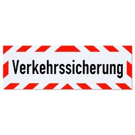 Magnetschild Schild Verkehrssicherung (35 x 11 cm)