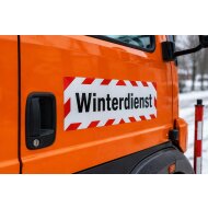 Magnetschild Schild Winterdienst