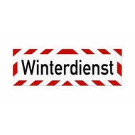 Magnetschild Schild Winterdienst (65 x 20 cm)